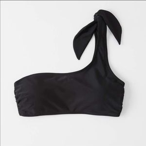 NWT Abercrombie One Shoulder Bikini Top Medium